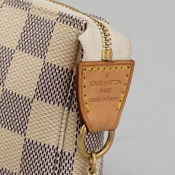 LOUIS VUITTON, A 'Mini Pochette Accessoires' and a shoulder strap.