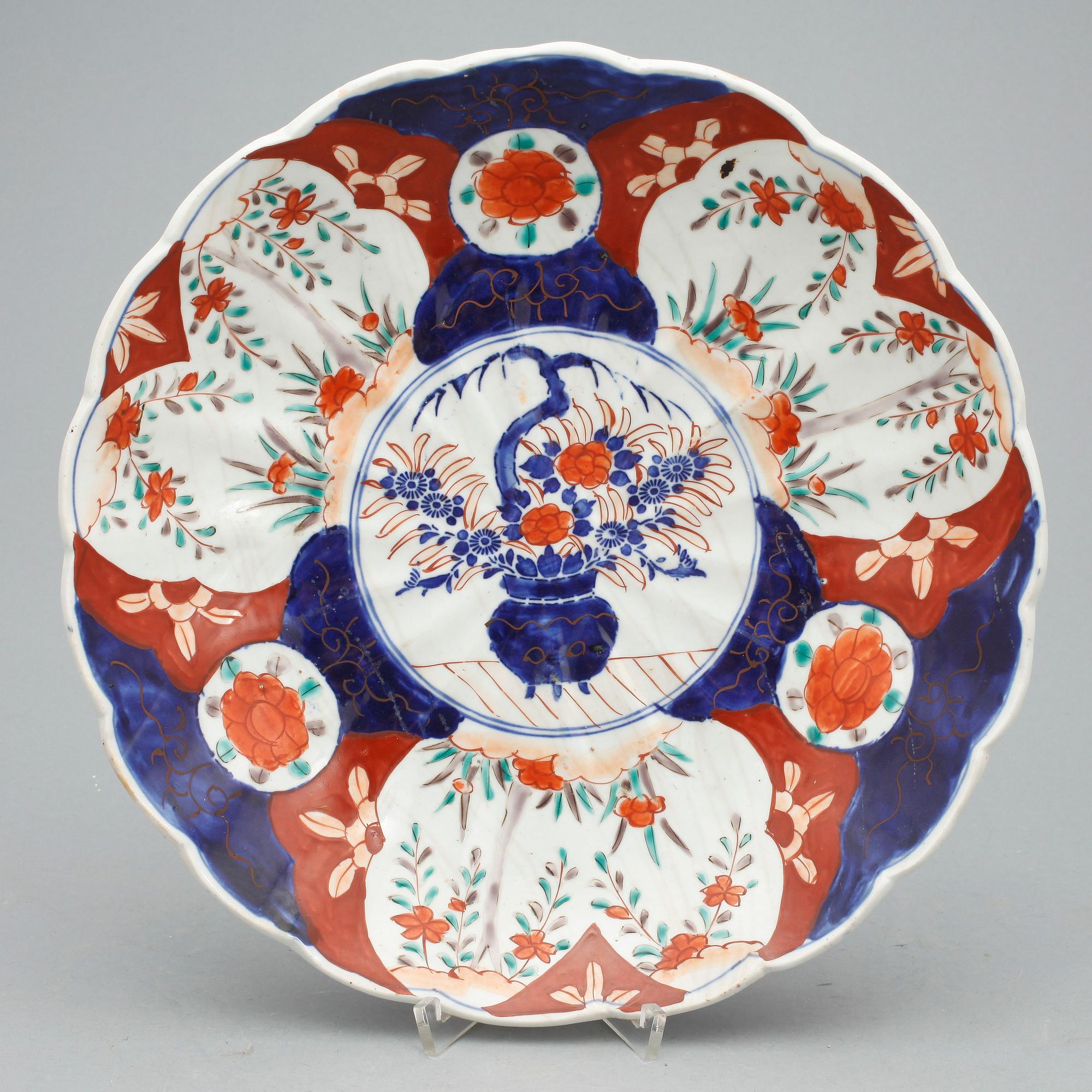 FAT, 9 delar, porslin, Japan, 1900-tal.