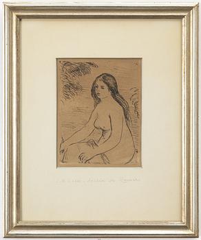 Pierre-Auguste Renoir, "Baigneuse Assise".