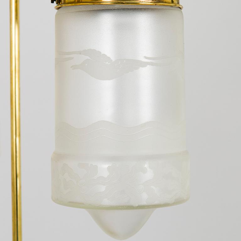 Taklampa, tidigt 1900-tal.