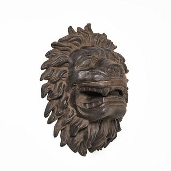 Anna Petrus, a cast iron mascaron, Näfveqvarns bruk, Swedish Grace.