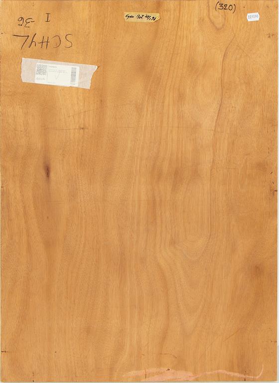 JULES SCHYL, oil on canvas, signed and dated -36.