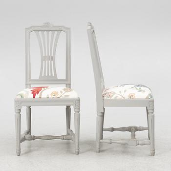 Chairs, 12 pcs, Gustavian style, Lindome model, 21st century.
