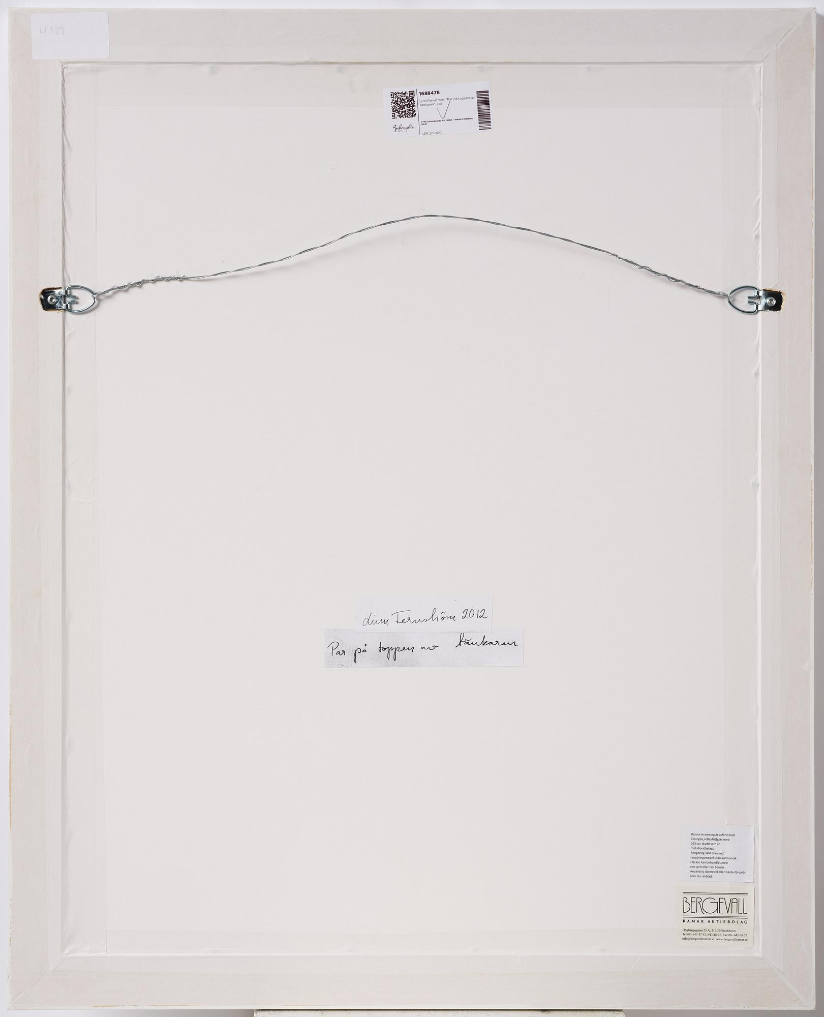 Linn Fernström, "Par på toppen av tänkaren".