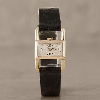 JAEGER-LECOULTRE, "Etrier Hermès",  wristwatch, 23 x 14,5 (34) mm,