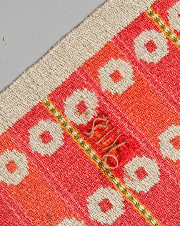 MATTA, dubbelväv, Ingrid Dessau, monogramsignerad, 300 x 195 cm, 1900-talets andra hälft.