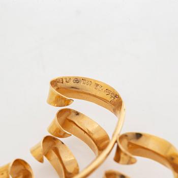 18K gold brooch, Stigbert, Engelbert.