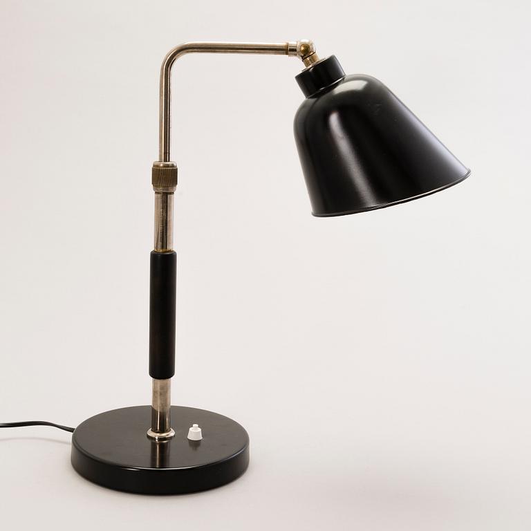 CHRISTIAN DELL, BORDSLAMPA, "Goethe", Bünte & Remmler, 1930-tal.