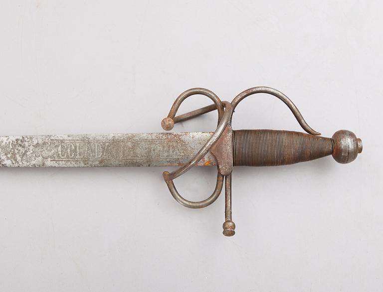 SVÄRD, kopia av äldre modell, Toledo, 1900-talets första hälft.