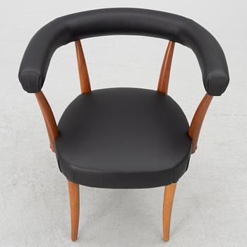 Josef Frank, Karmstol, modell 966, Firma Svenskt Tenn.