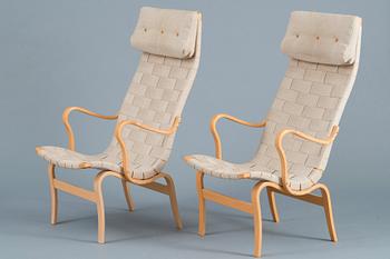 Bruno Mathsson, A PAIR OF ARMCHAIRS.