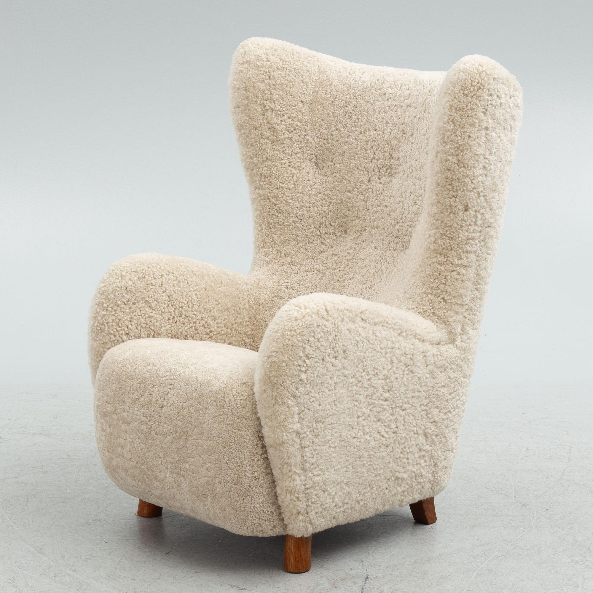 Mogens Lassen, tillskriven, fåtölj, Danmark, 1940-tal.