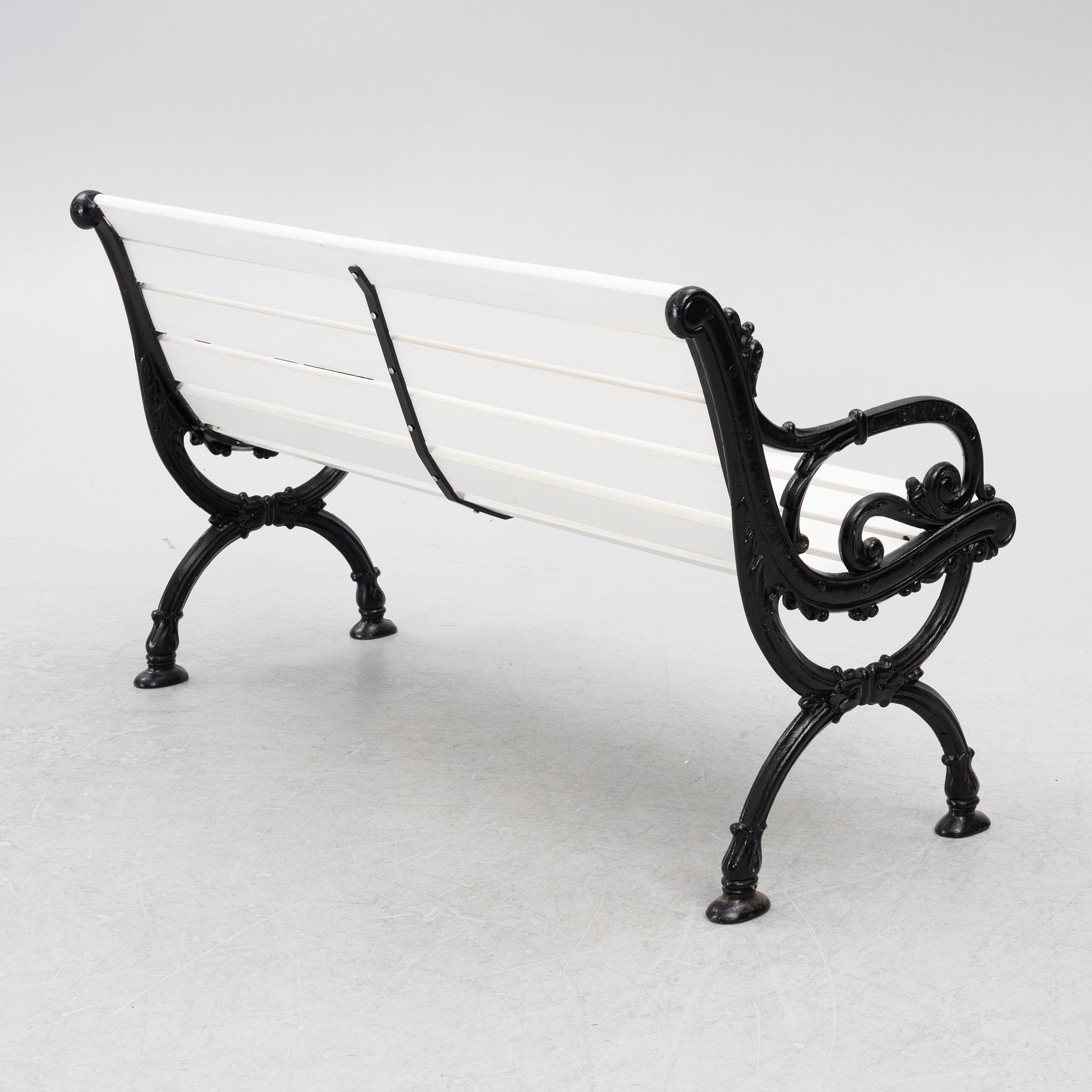 Trädgårdssoffa, Byarum, 1900-talets slut.