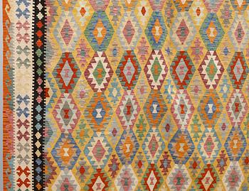 A kilim carpet, ca 486 x 304 cm.
