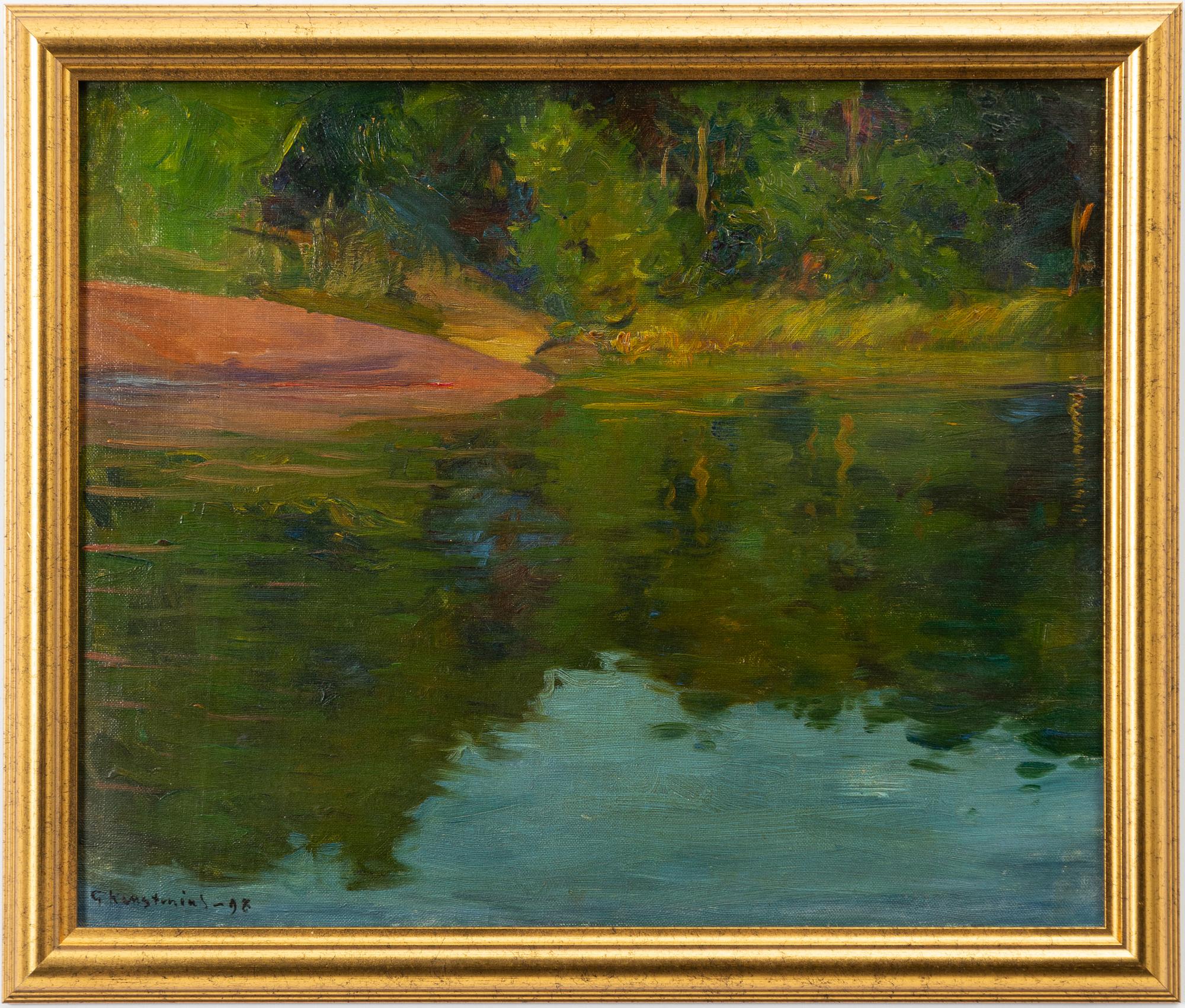 Gottfrid Kallstenius, "Strand" (Motif from Dyvassö).