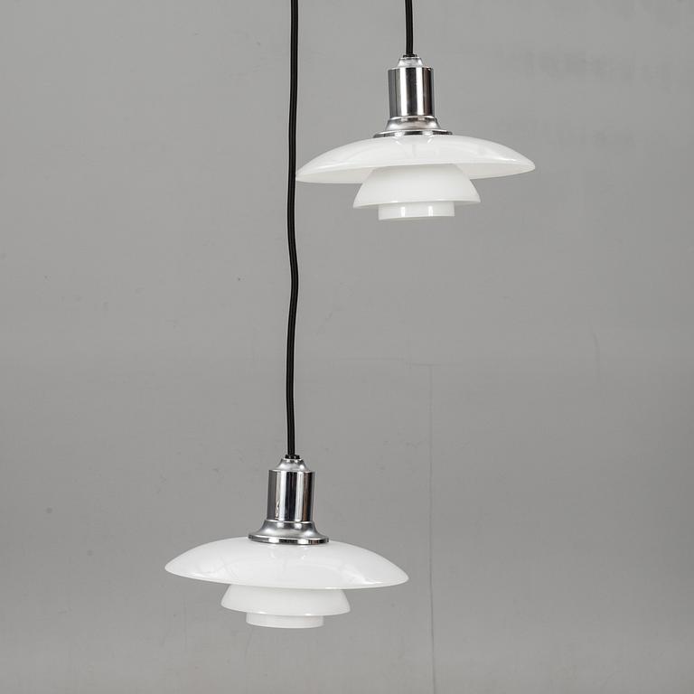 TAKLAMPOR, ett par, "PH 2/1". Poul Henningsen.