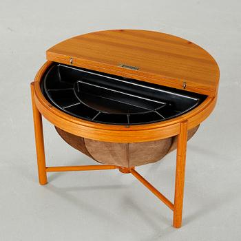 A "Syklus" sewing table, designed by Adolf Relling at Rastad & Relling, Rasmus Solberg Møbelverksted, launched a1962.