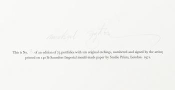 Michael Ayrton, "Minotaur", 2 pcs.