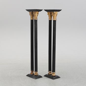 A pair of columns, first half of the 20th century.