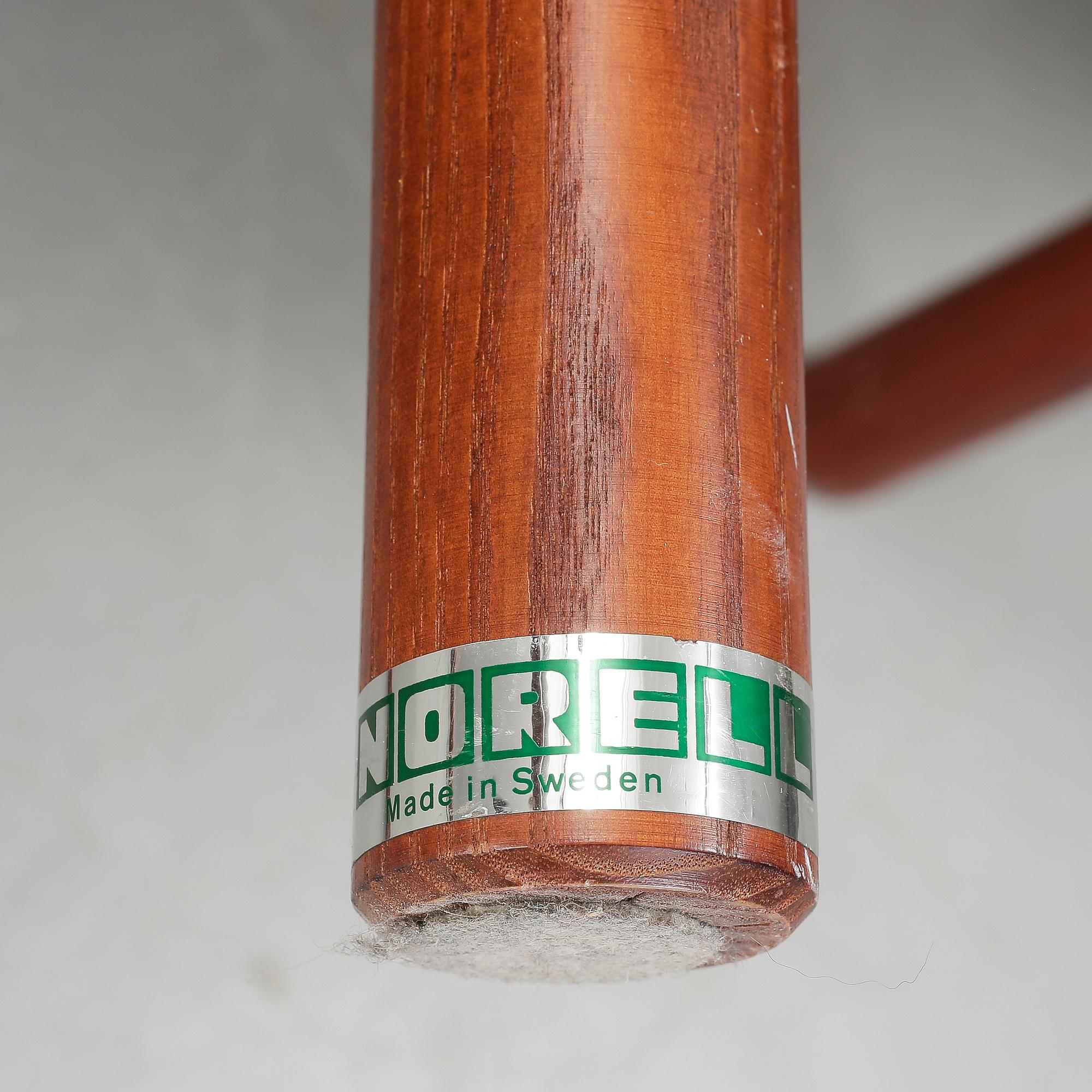 FÅTÖLJER, ett par. "Sirocco", Arne Norell, modellen formgiven 1964.