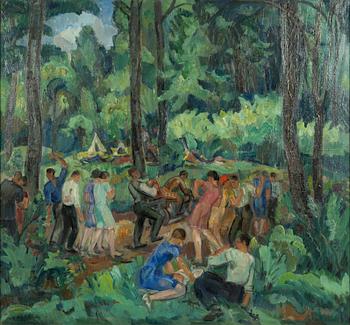 Karl-Enock Ohlson, "Söndag i skogen".