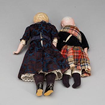 DOCKOR, ett par, 1900-talets första hälft.