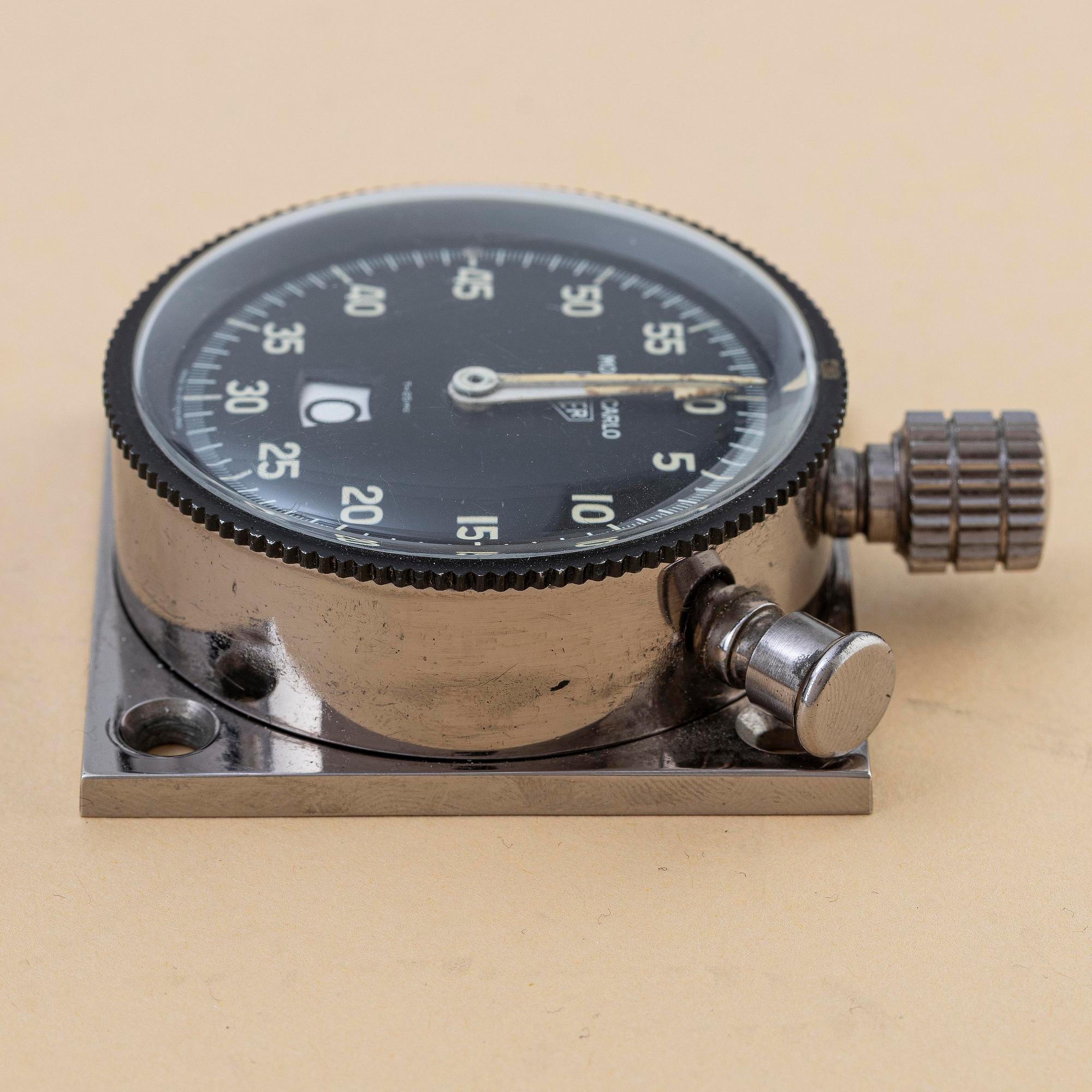 Heuer, Monte-Carlo, "Winner of the Acropolis Rally 1965 Carl Magnus Skogh and Lennart Berggren", ca 1965.