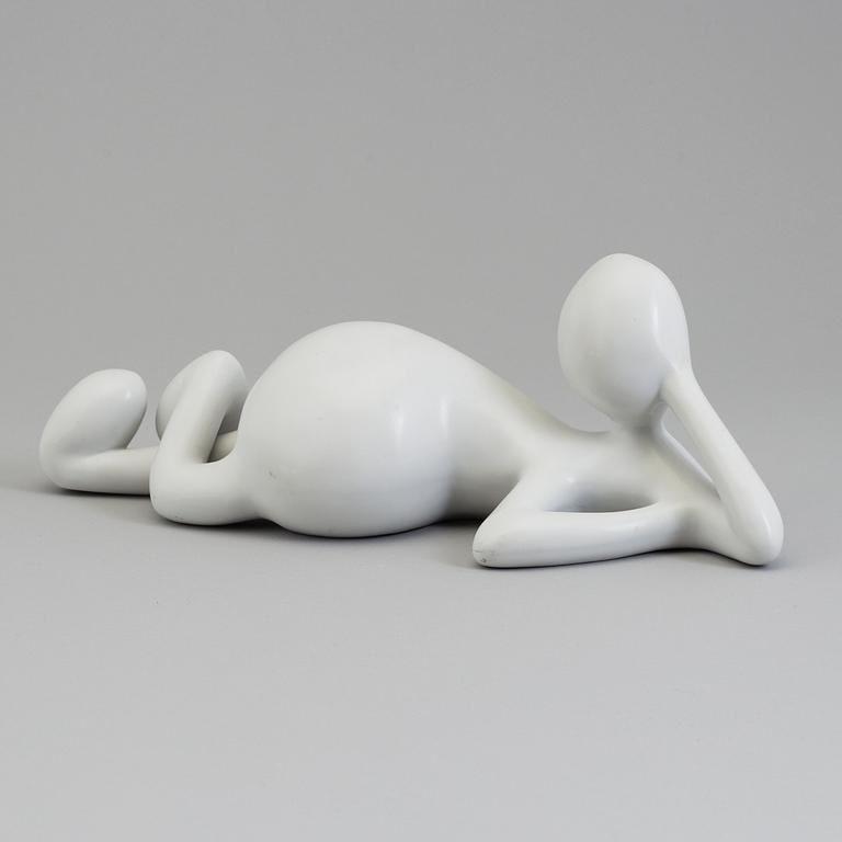 A porcelain sculpture by Monica Ritterband for Royal Copenhagen.