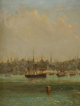 Charles Kuwasseg, Vy från Konstantinopel.