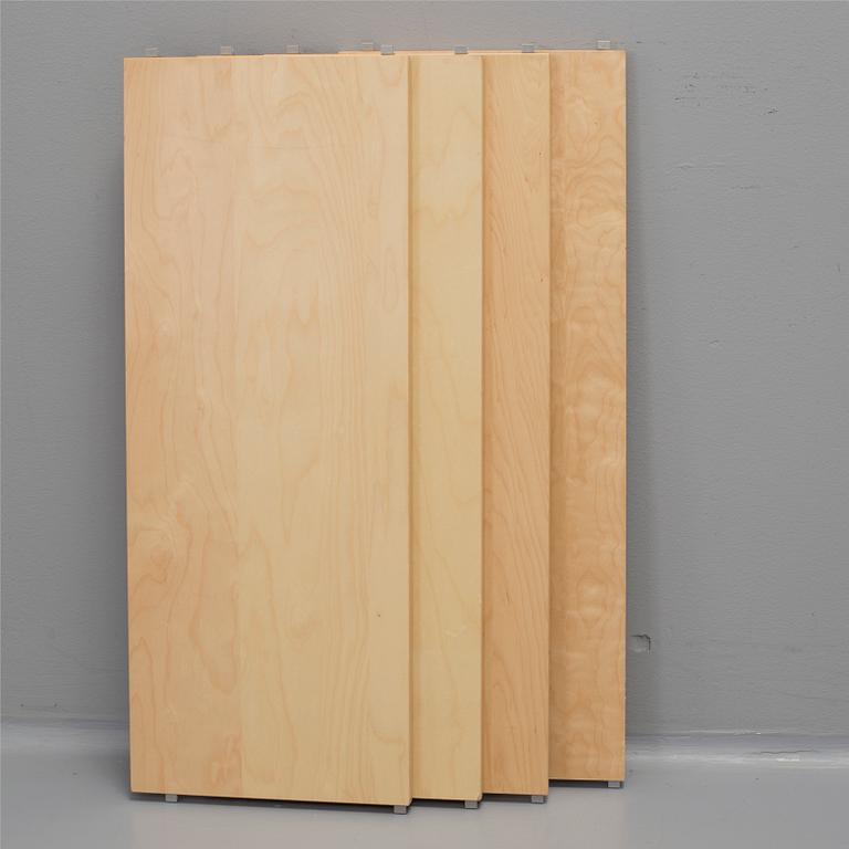 A "String" shelving system by Nils Strinning, about year 2000.