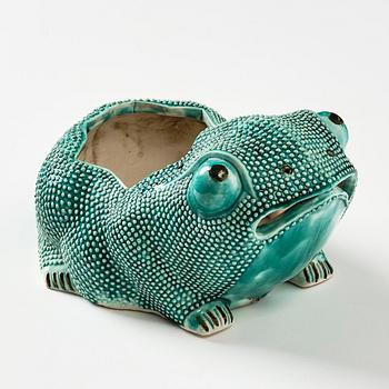 Ytterfoder, porslin. Sen Qingdynasti/Republik.