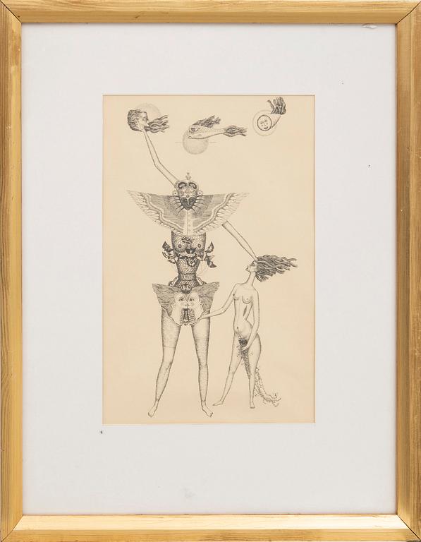 Max Walter Svanberg, offset, one dated 48.