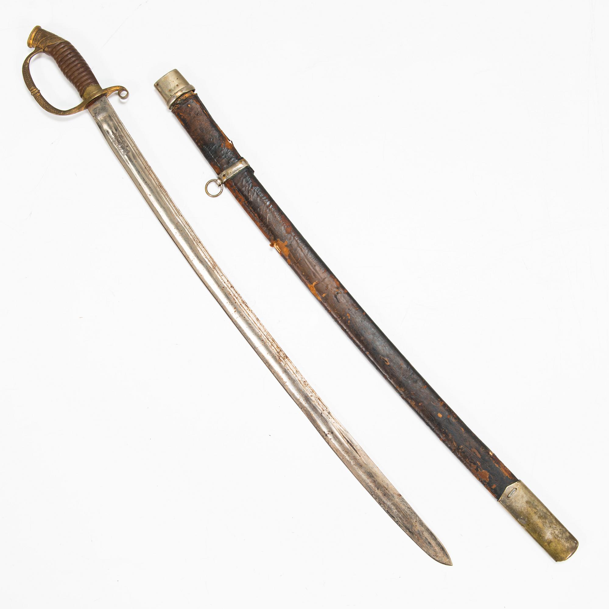 An Imperial Russian officer's sword model 1909.