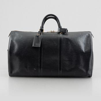 Louis Vuitton, weekend bag, "Keepall 55 Epi", 1987.