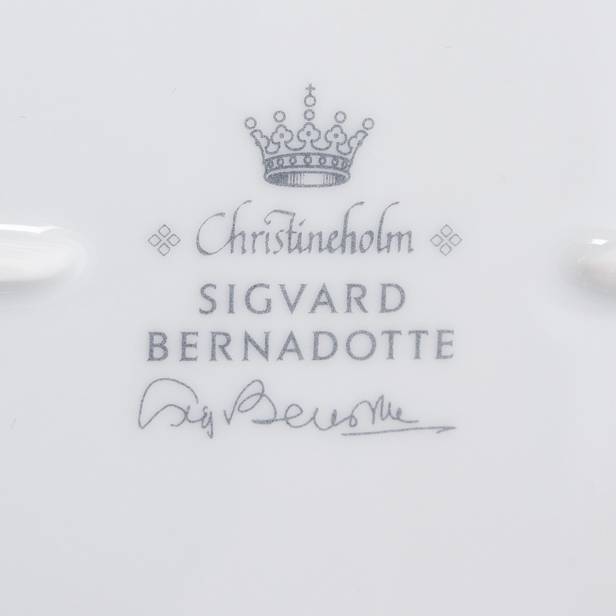 Sigvard Bernadotte, astiasto, 52 osaa, "Marianne Royal Blue", Millennium-sarja Christineholm/Fyrklövern, Ruotsi 2000.