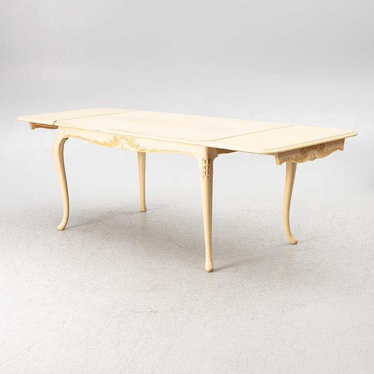 Matbord, rokokostil, 1900-talets första hälft.