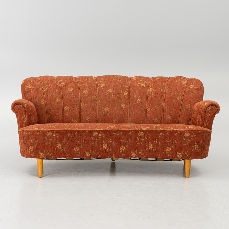 Sofa, Swedish modern, mid-20th century.