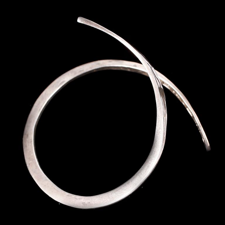 ARMBAND, silver, Rey Urban, Stockholm, 1967.