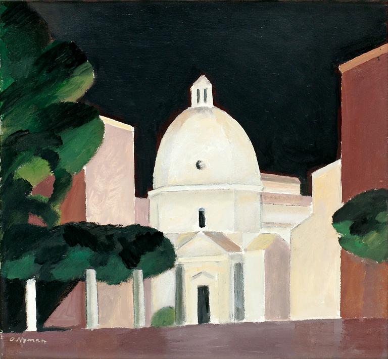 Olle Nyman, "Italiensk kyrkkupol".