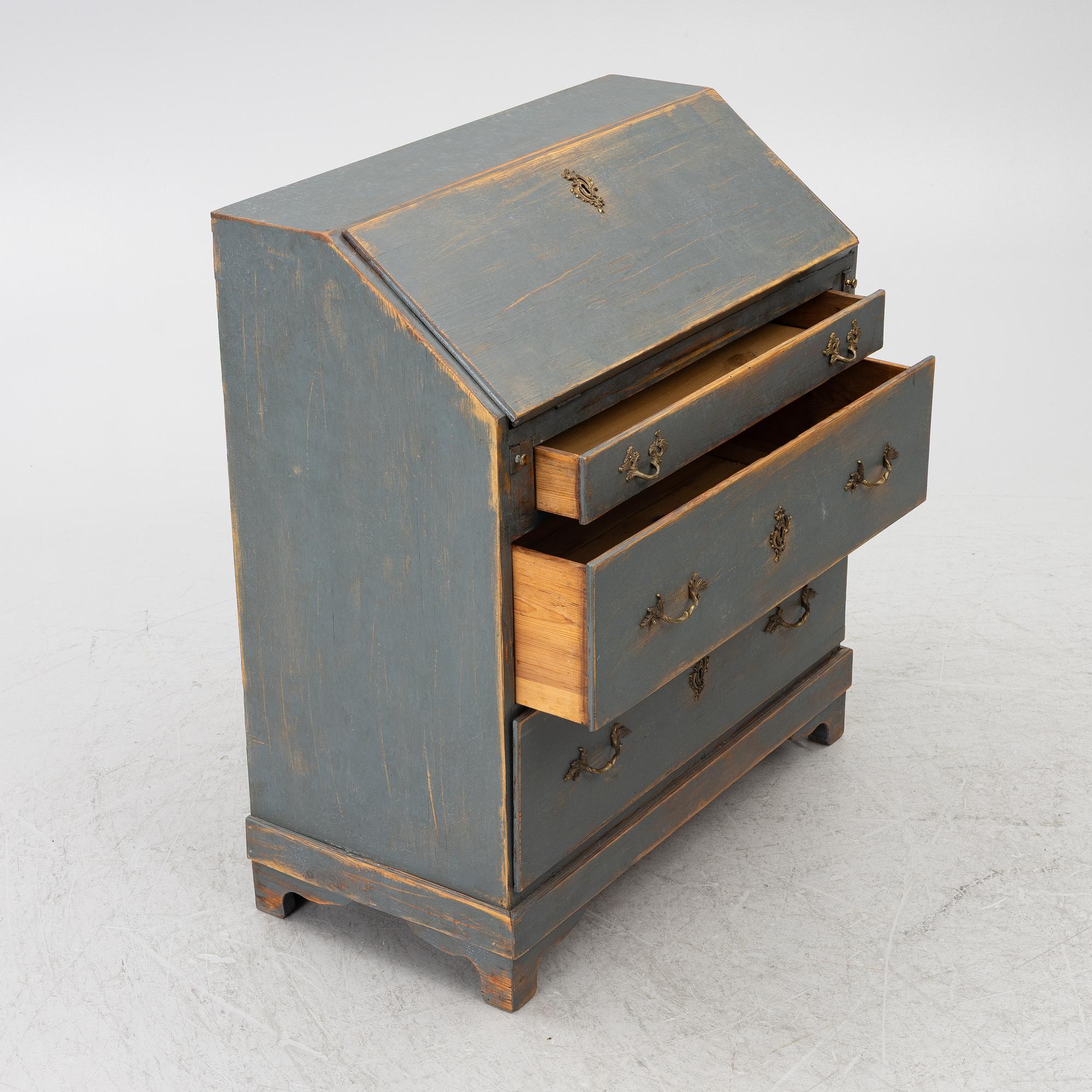Writing desk, 19th century.