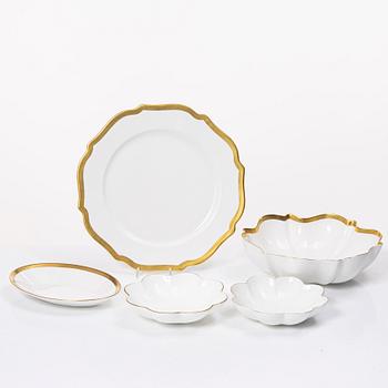 Karin Björquist, Service pieces, 14 pcs, porcelain, "Nobel", Rörstrand.