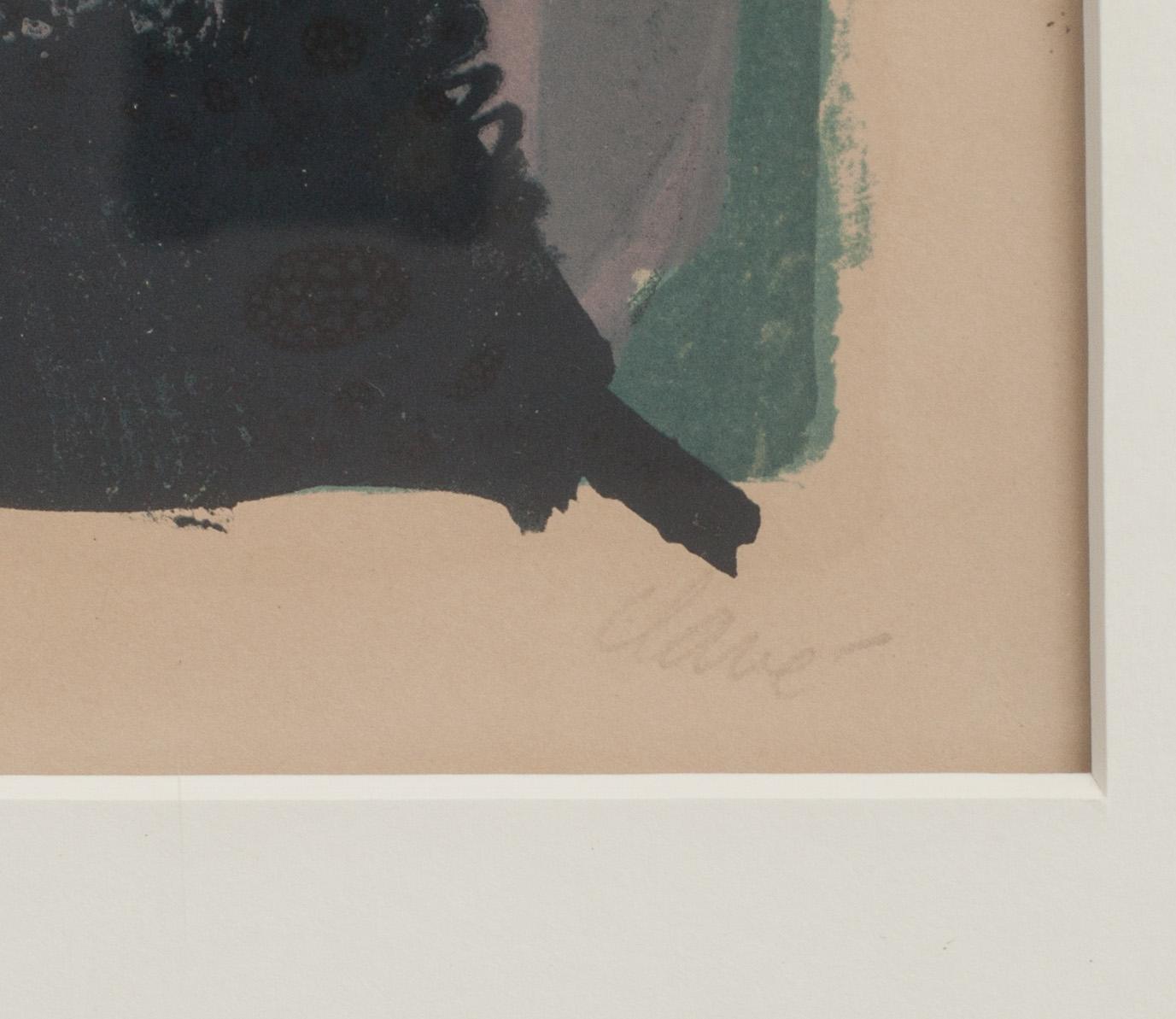 ANTONI CLAVÉ, färglitografi, signerad och numrerad XVII/XL.