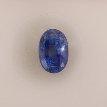 SAFIR, naturlig, enligt certifikat ca2,35ct, oinfattad.