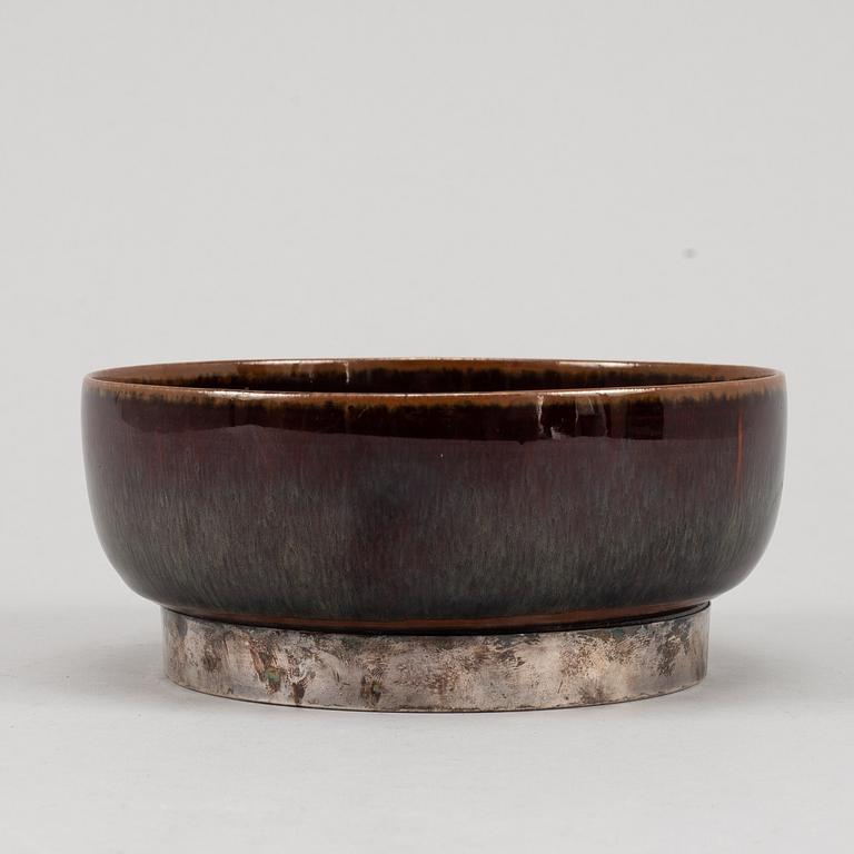 Carl-Harry Stålhane, a stoneware bowl, Designhuset, 1970's.