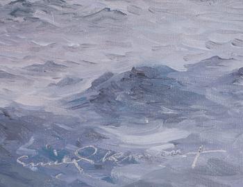 EMIL EKMAN, olja på duk, sign.