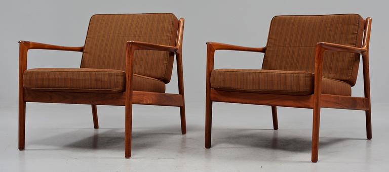 FÅTÖLJER, ett par, "USA 75", Folke Ohlsson, 1900-talets andra hälft.