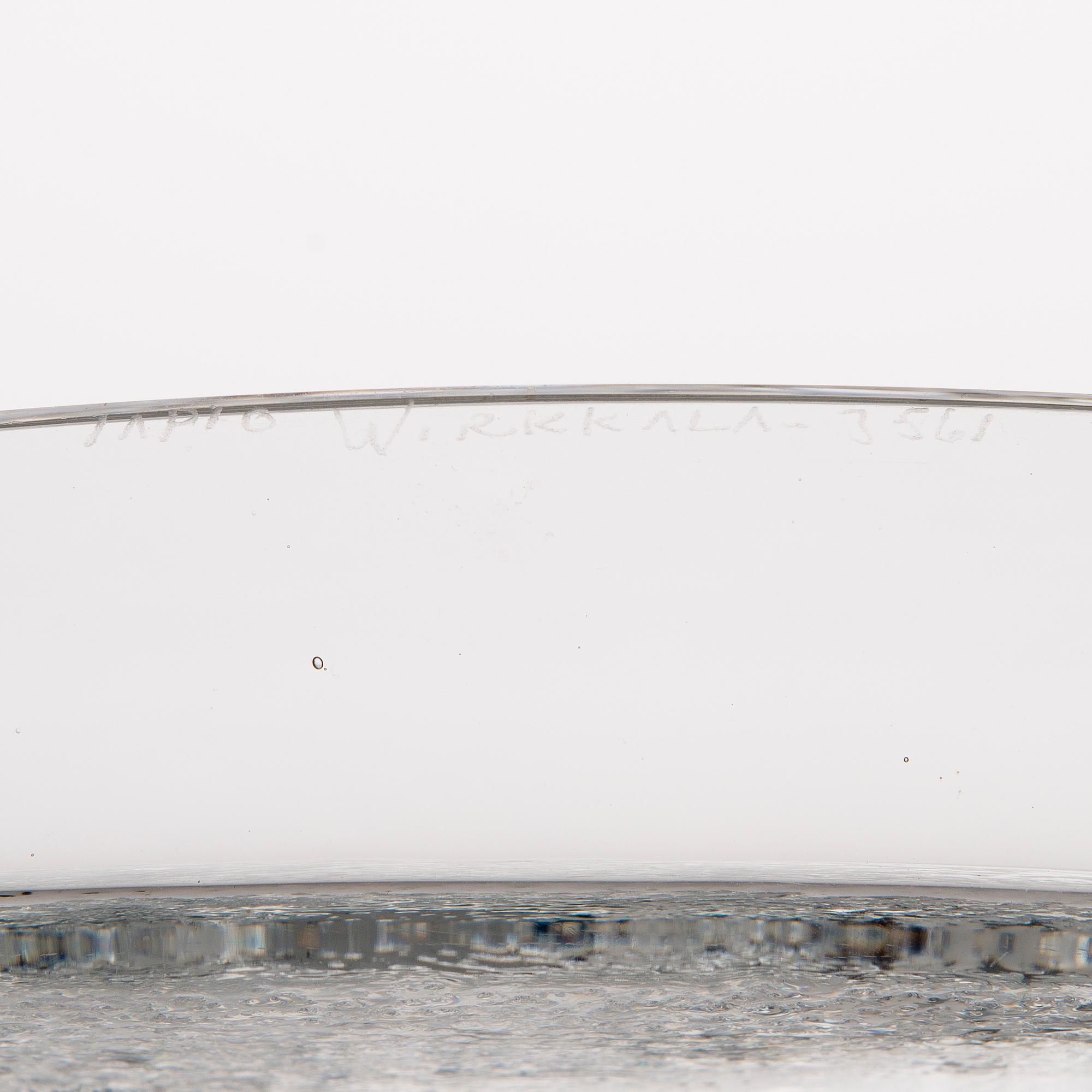 TAPIO WIRKKALA, FAT, modellnummer 3561, signerad Tapio Wirkkala-3561, Iittala.