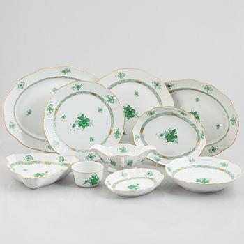A 130 pcs dinner service, Herend, Hungary.