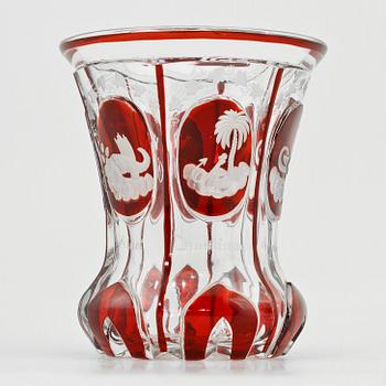 FRIMURARGLAS, glas, 1800/1900-tal.