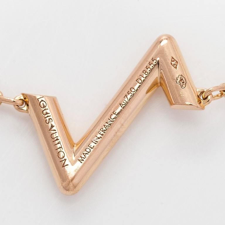 Louis Vuitton, rannekoru, ”LV Volt”, 18K kultaa.